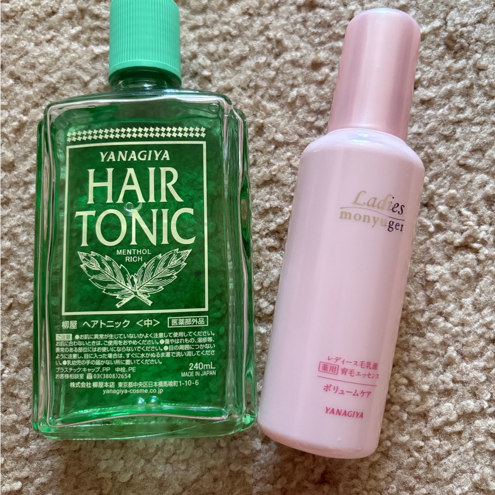 ❌sold ❌Japan YANAGIYA Hair Growth Essence bundle